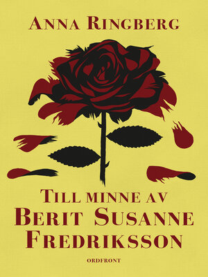 cover image of Till minne av Berit Susanne Fredriksson